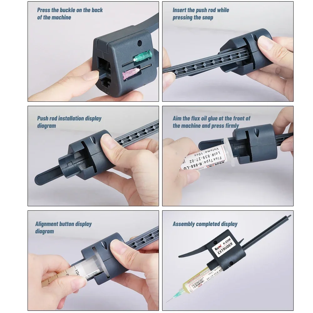 Kaisi K-2208 TubeMate Solder P - Power Tools Green Color recension och pris