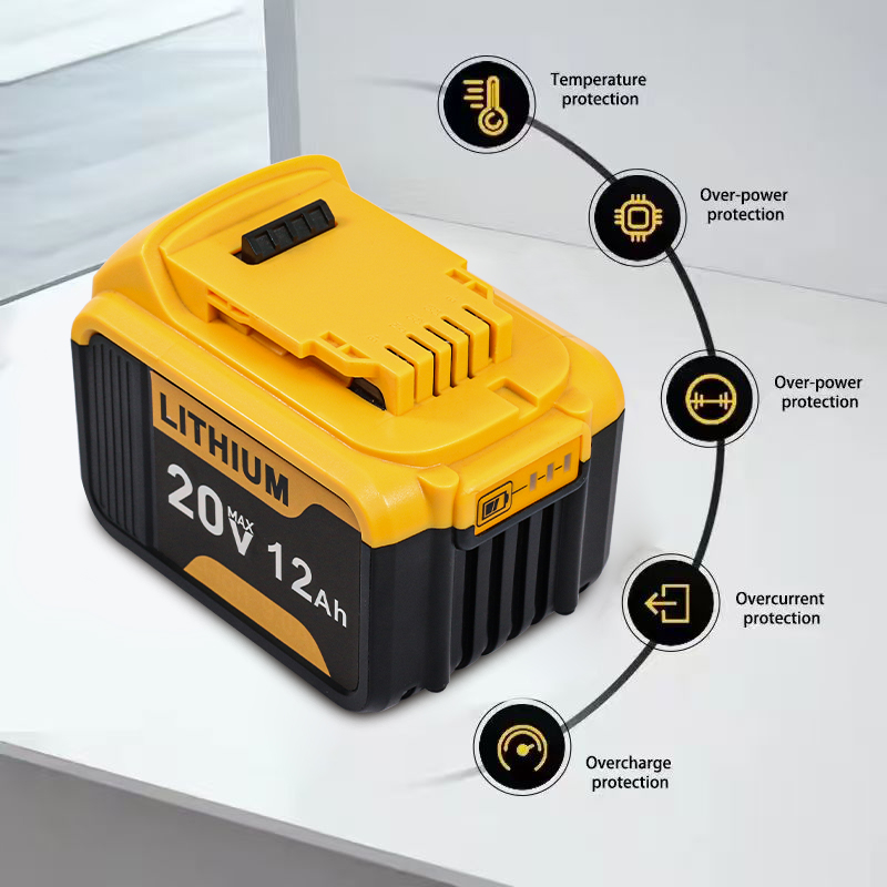 Compatible with DeWalt 18v 20V - Power Tools Yellow And Black recension och pris