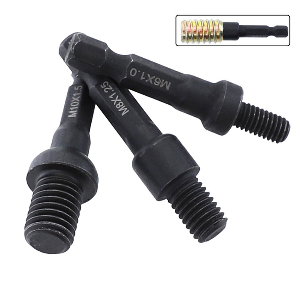 3Pcs Socket Adapter M6/M8/M10  - Power Tools Lowes recension och pris