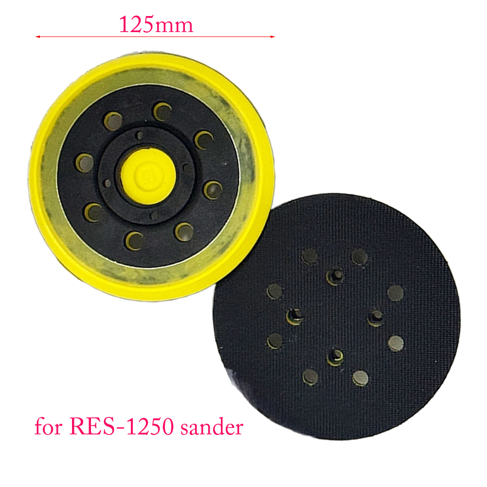 5 Inch 8 Hole Yellow Black Pol - Power Tools Yellow And Black recension och pris