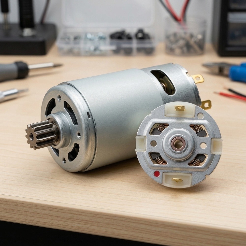 21V 10 Teeth DC Motor With Car - Power Tools Carbon Brush recension och pris