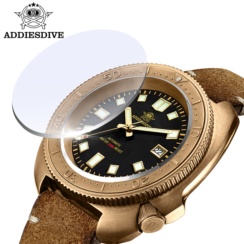 ADDIESDIVE Bronze Watch AD2104 - Power Tools Yellow And Black recension och pris