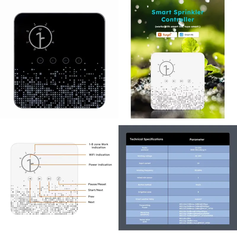 Smart WiFi Garden Irrigation S - Power Tools Zones recension och pris