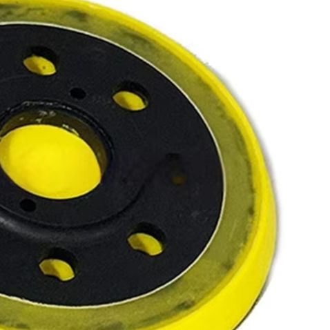 5 Inch 8 Hole Polyurethane Bac - Power Tools Yellow And Black recension och pris