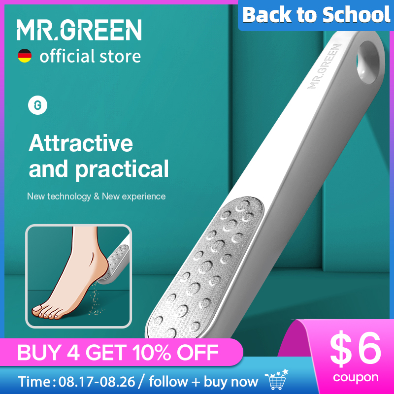 MR.GREEN Foot File Double Side - Power Tools Green Color recension och pris