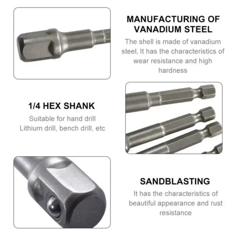1/4 3/8 1/2 Quot  Hex Power Dr - Power Tools Quotes recension och pris