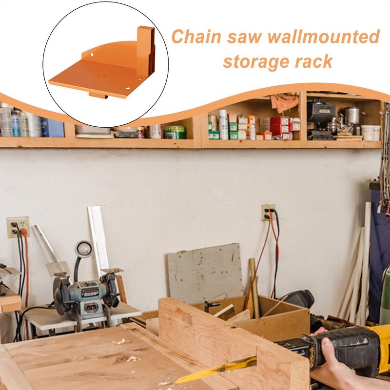 Chainsaw Wall Mount Hanger Hea - Power Tools Display Rack recension och pris